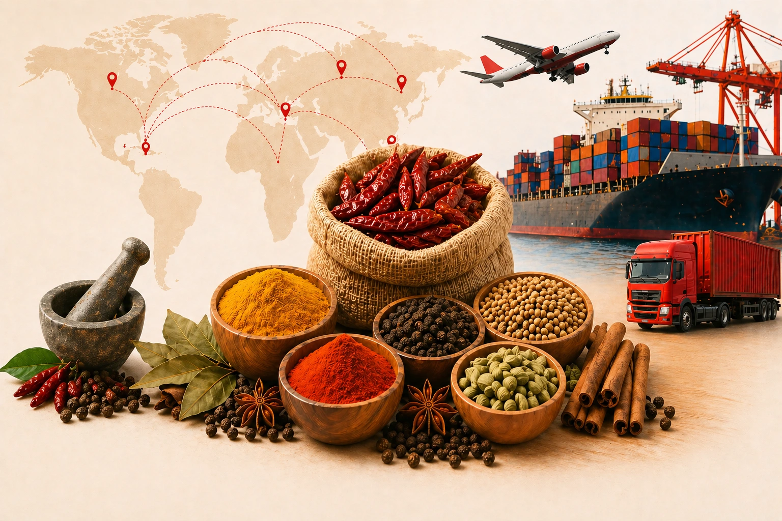 How to choose right spice manufacturer in India for global export